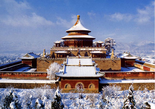 冬季承德之普乐寺
