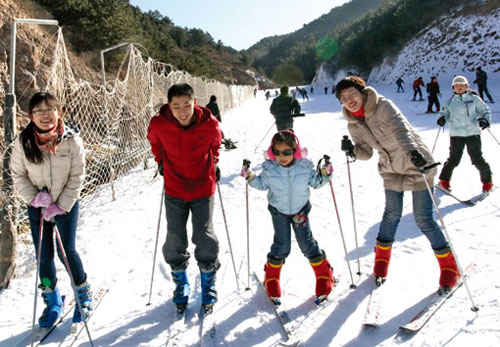 冬季承德之元宝山滑雪场
